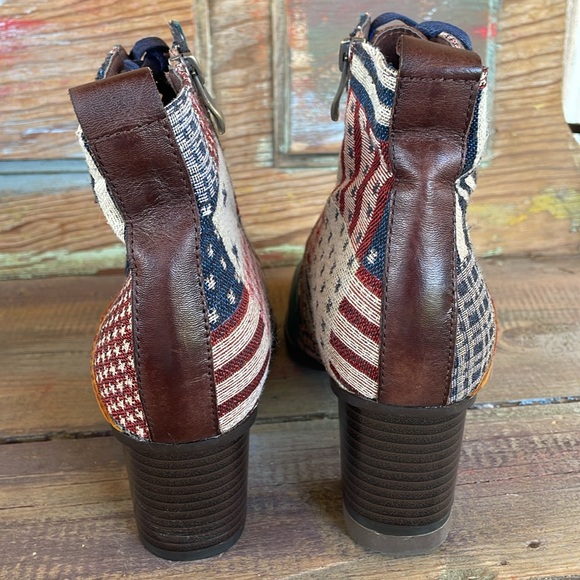 Star ⭐️ Socofy Colorful Ankle Boots - Picture 5 of 11